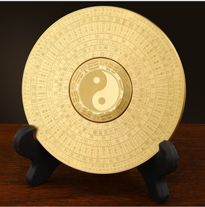 Bán buôn rắn brass tám bát quái và la bàn ngón tay Spinner tay Spinner - Product Image 4