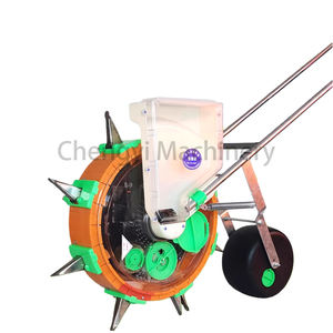 Прецизионная ручная сеялка с редукторными компонентами для точного расстояния между семенами и глубины посадки на овощных грядках и для посева кукурузы - Product Image 2