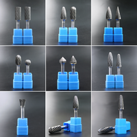 KINGTOOLS 13 Tipe 1/4 Shank Tungsten Carbide Burr Drill Double Cut Bertenaga Listrik Diameter 3-25mm Permukaan Halus Garansi 3 Tahun