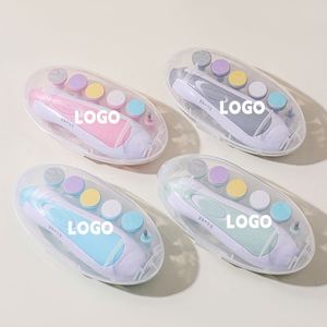 Lime à ongles électrique personnalisée pour bébé avec lumière - Kit de coupe-ongles électrique sûr pour les ongles des orteils et des doigts des nouveau-nés, nourrissons et jeunes enfants - Product Image 4