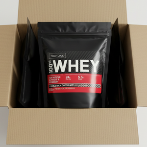 Isolat de protéines de lactosérum en poudre pour la prise de masse musculaire en sachets, suppléments nutritionnels sportifs, saveur chocolat, poudre de protéines en vrac, vente en gros - Product Image 6