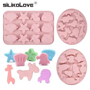 MUYULINS factory multi-cavity cartoon animal-shaped candy LFGB platinum non-stick BPA-free <b>silicone</b> gummy mold - Product Image 3