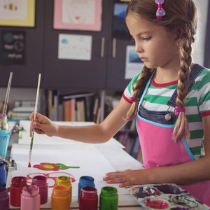 Chất lượng cao tùy chỉnh Nhà Bếp Nấu Ăn Tạp dề biểu tượng tùy chỉnh đầy màu sắc Kid Tạp dề cho không thấm nước - Product Image 5