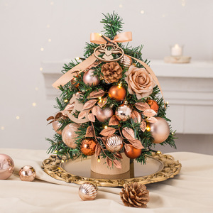 2025 Giáng Sinh Mới Nhỏ Máy Tính Để Bàn PVC Nhân Tạo Cây Giáng Sinh 35Cm Chất Lượng Cao Đồ Trang Trí Bán Buôn DIY - Product Image 2