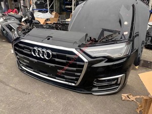 <span class=keywords><strong>2024</strong></span> para Audi <span class=keywords><strong>A6</strong></span> A6L C8 parachoques delantero faro rejilla radiador ventilador condensador cuerpo Kit parachoques delantero montaje - Product Image 2