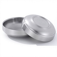 Bols à sauce coréens et plats à kimchi en acier inoxydable 304 écologiques, assiettes à condiments et bols à trempette pour sushi, pour les fêtes