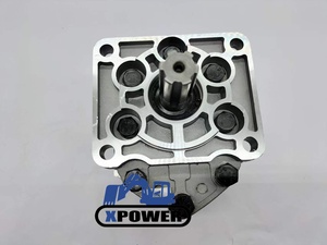 ปั๊มเกียร์ XPower รุ่นใหม่ CBT-532 337989 สีดำ/เงิน สำหรับรถขุดตีนตะขาบ EM639B SEM636D - Product Image 2