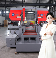 Scie à ruban automatique CNC avec tensionnement mécanique de la lame et composants centraux à engrenages