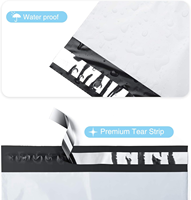 Blanc 10x13 Pouces Poly Mailers Forte Adhésif Auto-Joint Sacs D'expédition pour Vêtements Petite Entreprise Retour Postal Paquet