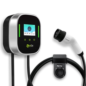 เครื่องชาร์จติดผนัง 11kw <span class=keywords><strong>ev</strong></span> เครื่องชาร์จเร็วอย่างรวดเร็วพร้อมชุดตั้งเวลา เครื่องชาร์จ <span class=keywords><strong>Zencar</strong></span> <span class=keywords><strong>Ev</strong></span> RCD ประเภท B DC6ma ป้องกัน - Product Image 3