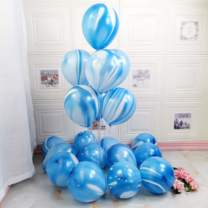 10 Inch (100pcs/bag) Marble Balloons Wedding Baby Shower Party Latex Balloon Decorations - Product Image 2