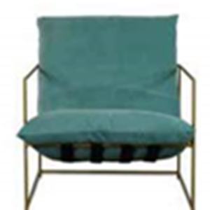 Fauteuils en métal modernes minimalistes nordiques, chaise longue, chaise de balcon, canapé une place pour chambre à coucher, salon - Product Image 5