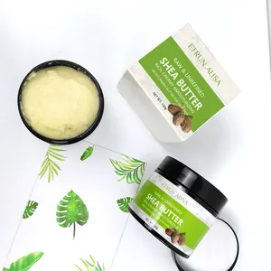 Etrun Raw Afrika Organische Anti-Aging Voedende Huid Ongeraffineerde Shea Boter Gezicht Body Butter