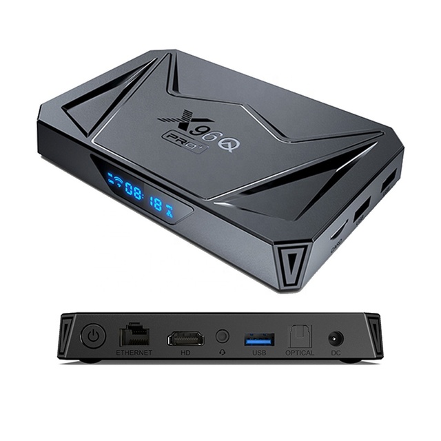 Original 1000M High Speed Tv Box 8K X96Q PRO PLUS IC Allwinner H728 Android 14 Smart Set Top Box Satellite Tv Receiver 8K