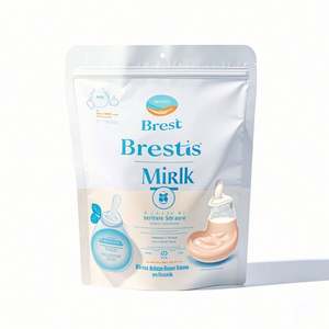 Sacs de stockage de lait maternel imprimés par gravure personnalisés Pochette sur support à double fermeture à glissière sans Bpa Emballage de pochette alimentaire étanche à l'humidité - Product Image 5