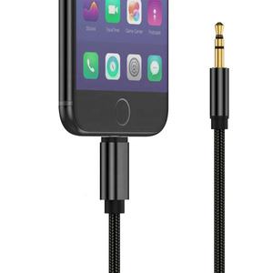 Adaptador <span class=keywords><strong>de</strong></span> Audio Trenzado <span class=keywords><strong>de</strong></span> Nailon Heroshieldz <span class=keywords><strong>de</strong></span> 3.5mm para iPhone 12/12, Cable Macho para Coche, Conector Chapado en Oro <span class=keywords><strong>de</strong></span> 24K, Longitud <span class=keywords><strong>de</strong></span> 3.3FT/1M, CE RoHS - Product Image 6