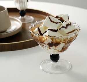 200ml français rétro verre verre à vin ménage créatif rayé Dessert tasse <span class=keywords><strong>Netflix</strong></span> haute valeur verre à jus - Product Image 2