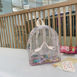 Mini Minnie Cartoon lucente PVC TPU magica <span class=keywords><strong>scuola</strong></span> zaino impermeabile e Glitter gelatina borsa con paillettes per i bambini <span class=keywords><strong>di</strong></span> ritorno a <span class=keywords><strong>scuola</strong></span> - Product Image 3