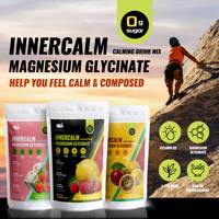 OEM Vente en gros Supplément Glycinate de magnésium calme Limonade aux fruits framboises Vitamine Ashwagandha Boisson en poudre à base d'électrolyte énergétique