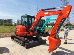 KUBOTA KXU55 Toneladas Venta caliente Mini Excavadora Usada Buena calidad Características Componentes principales Motor Bomba Motor Cojinete PLC - Product Image 2