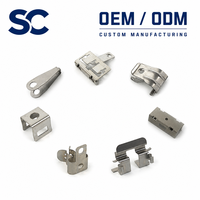 Pièces d'emboutissage en aluminium sur mesure 6061/5052 OEM ODM, quincaillerie en tôle, finition anodisée pour l'électronique automobile