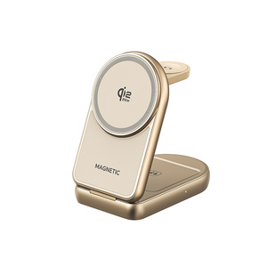 <span class=keywords><strong>Chargeur</strong></span> sans fil magnétique pliable 3-en-1 certifié Qi2.2 25W à charge rapide pour <span class=keywords><strong>iPhone</strong></span>, Apple Watch et AirPods, très vendu - Product Image 4