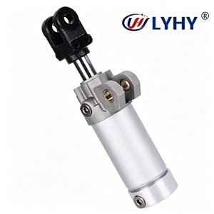 กระบอกลมแบบสองทาง รุ่น LYHY <span class=keywords><strong>QCK</strong></span> พร้อมระบบกันกระแทกปรับได้ สำหรับงานเชื่อมรถยนต์ในโรงงาน กระบอกลมยึดจับแบบนิวแมติก - Product Image 4