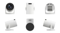 Transjee Manufacturer A20Pro+ Mini Projecteur Android 11.0 Natif 720P 150 ANSI Double WiFi 6 Smart Beamer Home Cinéma