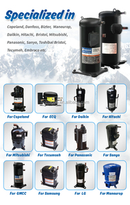 Compresor de Aire Acondicionado 3HP ZR Emerson Copeland, Compresor Scroll ZR47KC-TFD-522, Compresores Copland - Product Image 3
