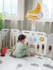 20 + 2 फोल्डेबल पांडा बेबी प्लेकनः वर्ग, एल-आकार, या सर्कल प्यारे से चुनें, सुरक्षित, और किसी भी स्थान, फैशन के लिए सही - Product Image 5