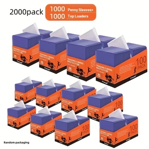 Frinal Premium <b>Plastic</b> Trading Card Protector 3x4 35Pt Hard with Soft Sleeves No Logo & No Closure Collectible Cards TL007 China - Product Image 2