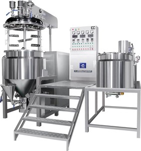 500L Máy xay sinh tố Máy trộn nhũ tương máy trộn mỹ phẩm công nghiệp chân không homogenizer Máy nhũ hóa - Product Image 1