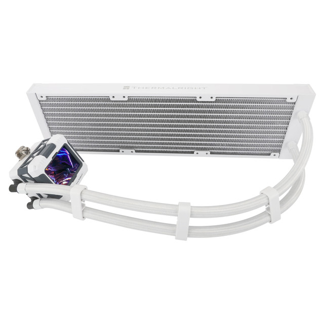 Thermalright All-in-One Screen Water Cooling Radiator CPU Cooler FW 360X WHITE No Fan Plate for Computer Case