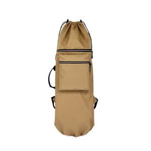 Sac à dos de skateboard pliable personnalisé avec logo, en tissu Oxford, bandoulière réglable, pour longboard, sac à dos de skateboard personnalisé - Product Image 2