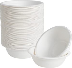 ชามซุปจากชานอ้อย ขนาด 500 มล. 16 ออนซ์ ย่อยสลายได้เองที่บ้าน - Product Image 1