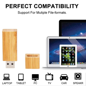 Memoria <span class=keywords><strong>USB</strong></span> 2.0 de Madera Grabada Personalizada, 128 GB de Gran Capacidad, Alta Velocidad - Product Image 6
