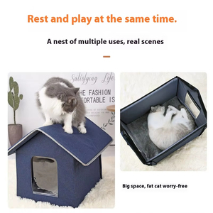 <span class=keywords><strong>Casas</strong></span> <span class=keywords><strong>para</strong></span> <span class=keywords><strong>Gatos</strong></span> Plegables de Nueva Llegada <span class=keywords><strong>para</strong></span> <span class=keywords><strong>Gatos</strong></span> de Interior y Exterior con Puerta de Escape, <span class=keywords><strong>Casas</strong></span> <span class=keywords><strong>para</strong></span> Gatitos - Product Image 3