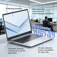 Nouvel Ordinateur Portable AMD AI 15,6 Pouces en Gros, Ryzen 5, RAM Intégrée, Boîtier en Aluminium, Design Fin, Prêt pour l'Asie du Sud-Est avec Copilot+