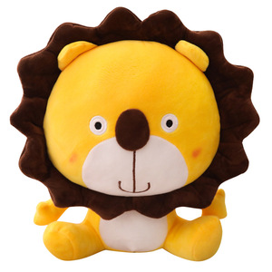 Muestra <span class=keywords><strong>gratis</strong></span> super suave selva leo cabeza grande sol Rey León animal de peluche de juguete de regalo - Product Image 2