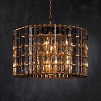 Lustre carré en acrylique pour salon, luminaire de plafond en acier E26 pour chambre à coucher, cuisine, décoration intérieure, personnalisation de l'éclairage