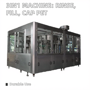 3in1 Mono Block Machine pour les boissons Bon prix Rinçage <span class=keywords><strong>Remplissage</strong></span> Capsulage Petite bouteille en plastique PET 500ml 1000ml 1500ml - Product Image 3