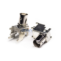 Connecteur de type BNC BNC PCB Droit 50 Ohms Femelle Jack pour Équipements Médicaux Stations de Base Satcom Modems par Câble
