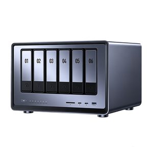 NASync DH2300 NAS de bureau 2 baies, capacité de <span class=keywords><strong>stockage</strong></span> 60 To, 8 Go de RAM LPDDR5, 1GbE, HDMI 4K, <span class=keywords><strong>stockage</strong></span> en réseau pour débutants - Product Image 5