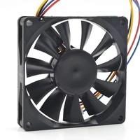 Ventilateur de refroidissement pour ordinateur de 80 mm, DS08015B12U, 12 V, 0,60 A, 80*80*15, PWM, pour châssis AVC