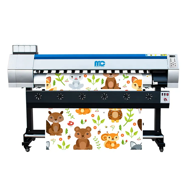 Fabbrica di 1.6m/1.8M 6ft DX5 XP600 stampante a sublimazione tessile tessuto di stampa digitale prezzo della macchina per la vendita