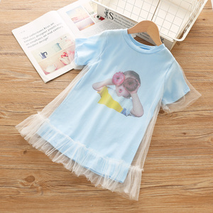 Robes de soirée élégantes et chics pour enfants, style Dubaï, pour l'été, look princesse - Recherche de distributeurs - Product Image 4