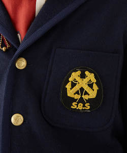 แจ็กเก็ตปักลายสำหรับผู้ชายเสื้อกันลมแบบลำลองสไตล์วินเทจสไตล์ญี่ปุ่น - Product Image 5