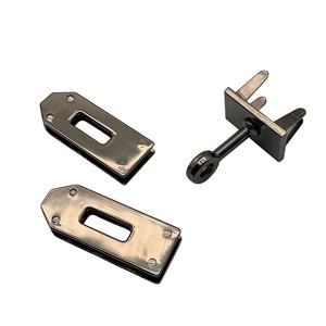 फैक्टरी प्रत्यक्ष: जस्ता मिश्र धातु 3-टुकड़ा लॉक सेट-प्लग लॉक, बैग और हैंडबैग के लिए धातु के सामान - Product Image 3