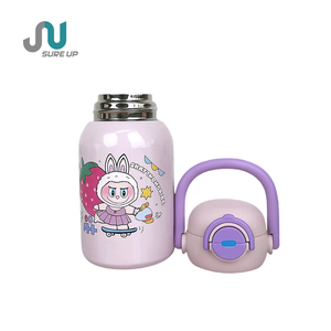 กระติกน้ำสุญญากาศสแตนเลสสองชั้น SURE up ขนาด 550 มล. พร้อมหูจับ เก็บความร้อนได้นาน 12-24 ชั่วโมง เหมาะสำหรับทุกโอกาส - Product Image 2