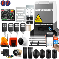 Moteur de portail coulissant automatique 320W 600Kg, kit d'ouverture électrique pour portail de parking